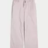 Ultra Low-Rise Poplin Baggy Pants,Ultra Low-Rise Poplin Baggy Pants