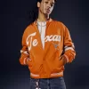 University of Texas Graphic Bomber Jacket,University of Texas Graphic Bomber Jacket