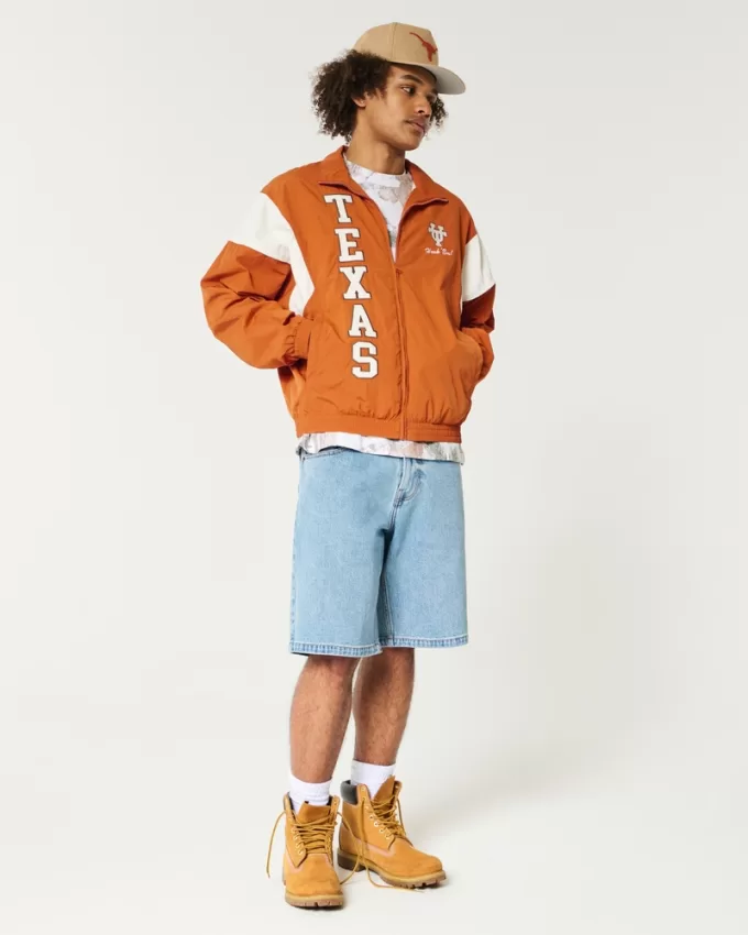 University of Texas Graphic Windbreaker Jacket,University of Texas Graphic Windbreaker Jacket