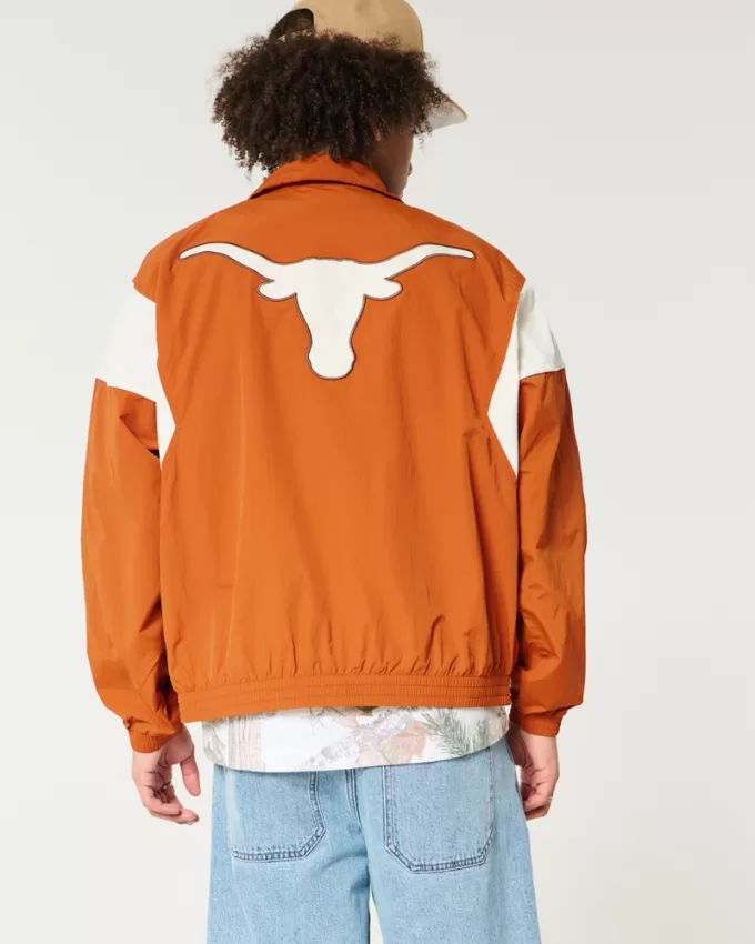 University of Texas Graphic Windbreaker Jacket,University of Texas Graphic Windbreaker Jacket