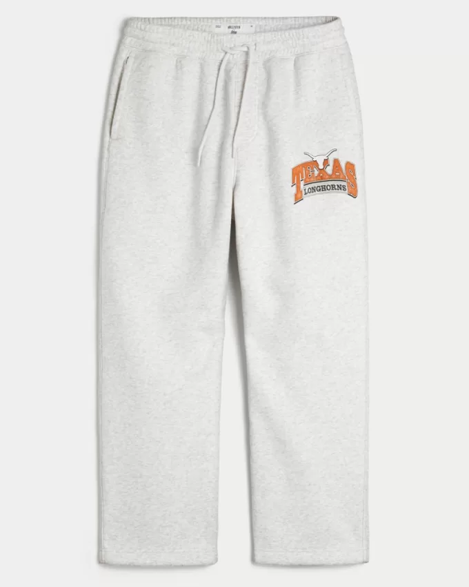 University of Texas Longhorns Graphic Baggy Sweatpants,University of Texas Longhorns Graphic Baggy Sweatpants
