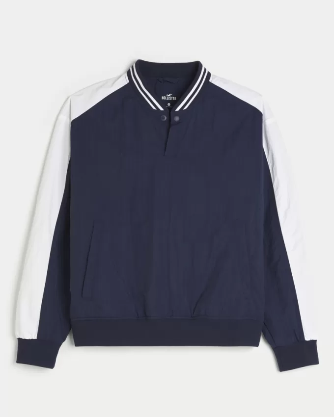Varsity Popover Jacket,Varsity Popover Jacket Varsity Popover Jacket,Varsity Popover Jacket