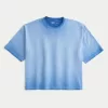 Washed Baggy Crop Crew T-Shirt,Washed Baggy Crop Crew T-Shirt