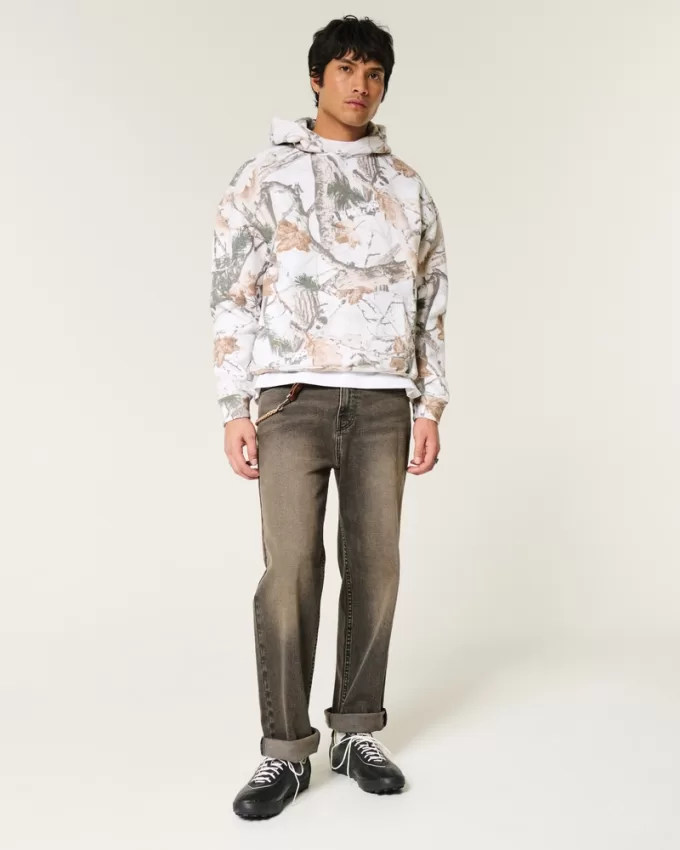 Washed Black Baggy Jeans,Washed Black Baggy Jeans