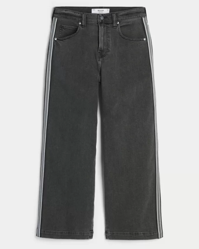 Washed Black Super Baggy Jeans,Washed Black Super Baggy Jeans