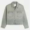 Washed Denim Jacket,Washed Denim Jacket