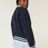 West Village Varsity Graphic Bomber Jacket,West Village Varsity Graphic Bomber Jacket