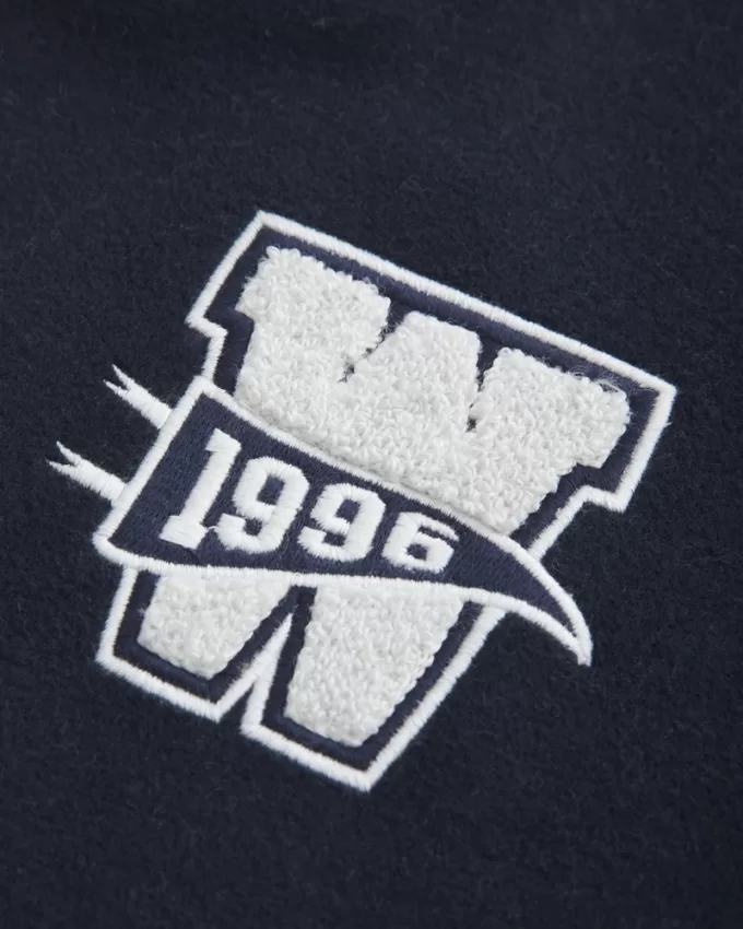 West Village Varsity Graphic Bomber Jacket,West Village Varsity Graphic Bomber Jacket