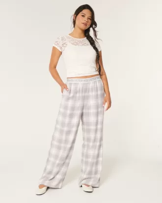 Wide-Leg 24/7 Pajama Pants,Wide-Leg 24/7 Pajama Pants