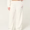XOXO Graphic Wide-Leg Sweatpants,XOXO Graphic Wide-Leg Sweatpants