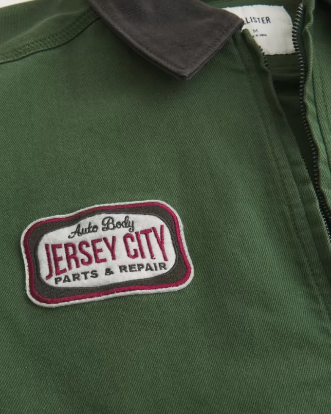 Zip-Up Workwear Jacket,Zip-Up Workwear Jacket