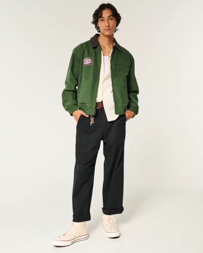 Zip-Up Workwear Jacket,Zip-Up Workwear Jacket